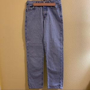Calvin Klein Light Wash Mid Rise Jeans
